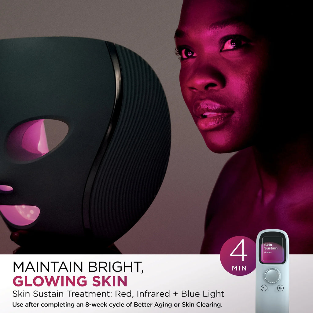 Shark CryoGlow LED Face Mask – Blue Chill